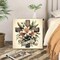 5D Cross Diamond Art Kits for Adults Beginners,DIY Full Round Drill Diamond Painting Kits Religious Cross With Lily Flowers, Paint by Diamonds Dot Gem Art Crystal Easy,Home Wall Decor 13.7X13.7Inch